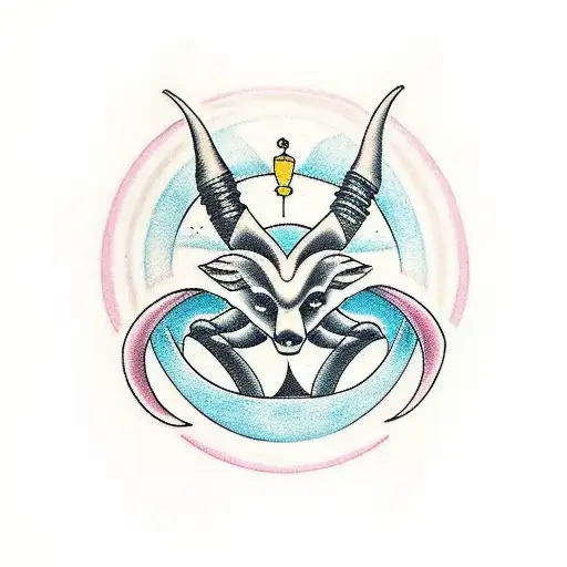 Tattoo Has Number 13 And Aquarius Aries And Cancer