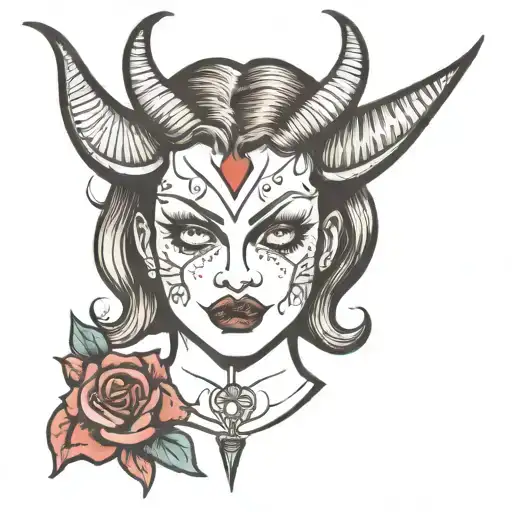 Devil Evil Possessed Girl