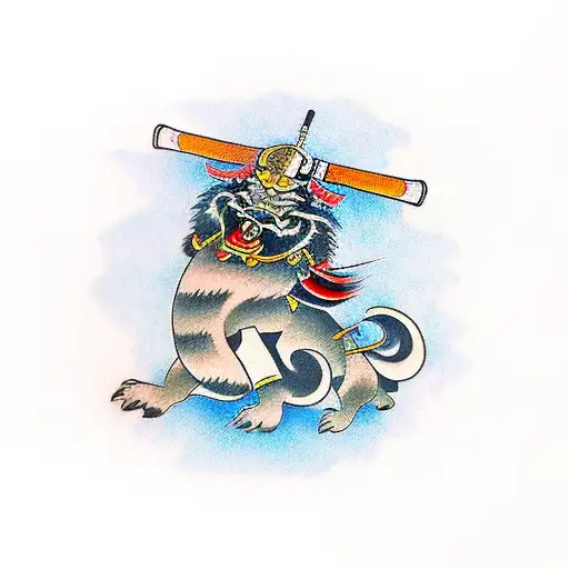 Detailed Samurai Traditional