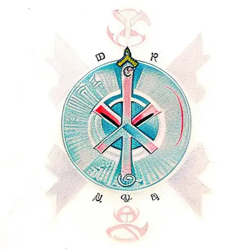 Chi-rho Symbol With