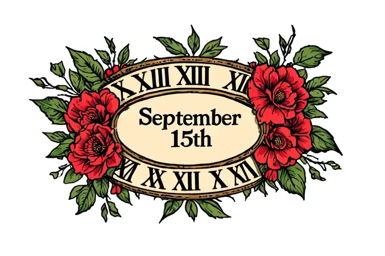 Roman Numeral September 15Th