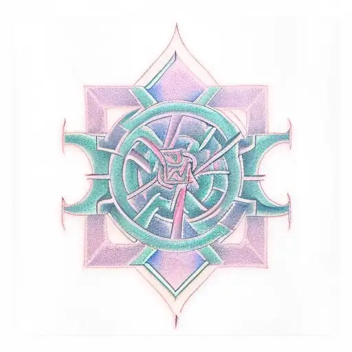 A Numerology-inspired Maze With Dragon Protecting