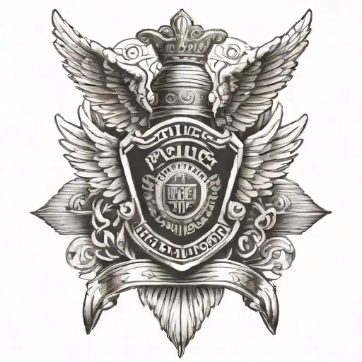 Angel Wings And Police Badge Incorporated