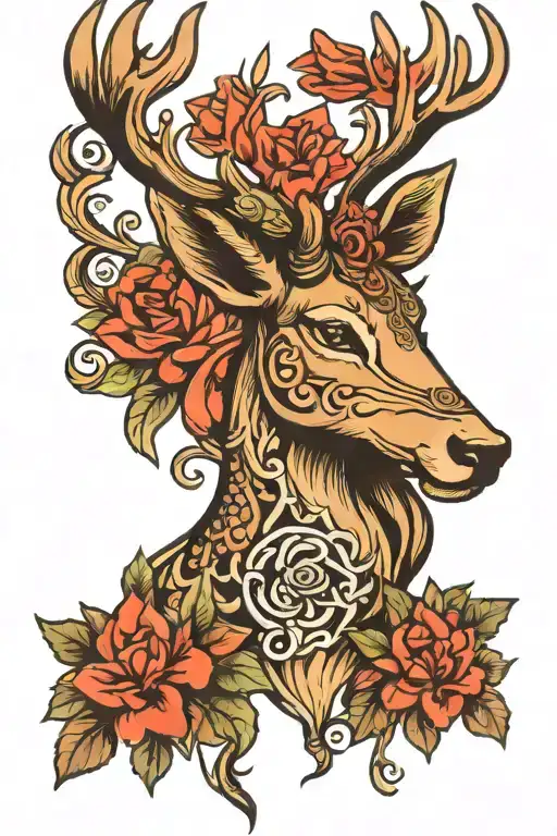Siren Deer Head