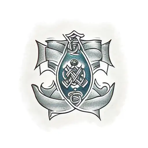 Actual O'boyle Family Irish Crest