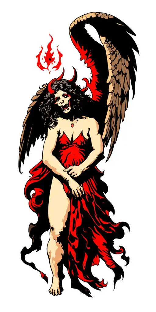 Heaven And Hell Demons And Angels