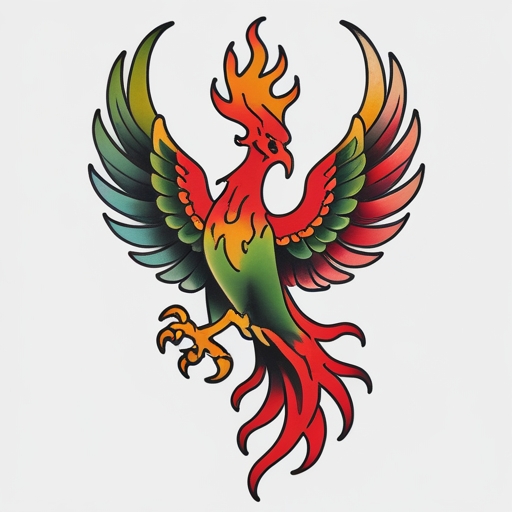 Phoenix’s Rebirth of Flame