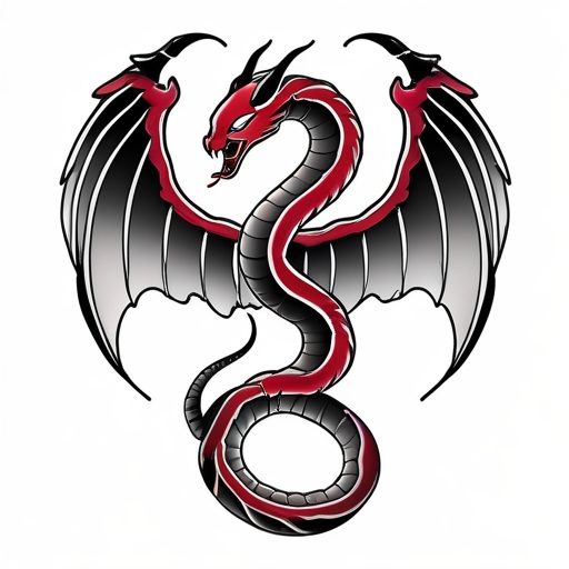 Crimson Serpent’s Wings