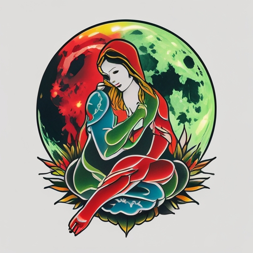 Moonlit Hope Tattoo idea