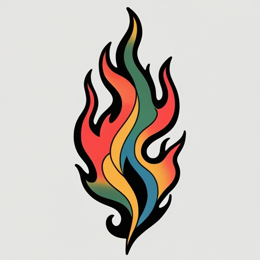 Soul’s Phoenix Flame Tattoo idea