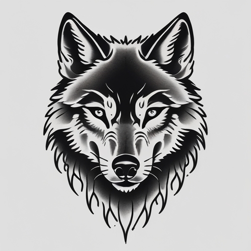 Tears of the Wolf Tattoo idea