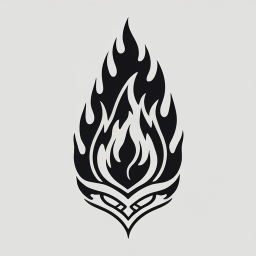 Sacred Fire’s Silent Embrace Tattoo idea
