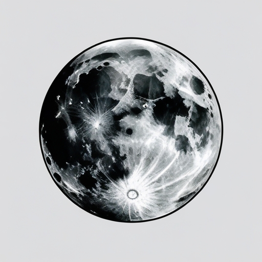 Ashen Moon Tattoo idea