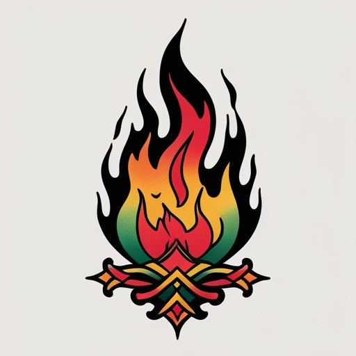 Soul’s Vow of Flame Tattoo idea