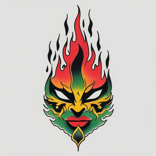 Tears of the Eternal Firestorm Tattoo idea
