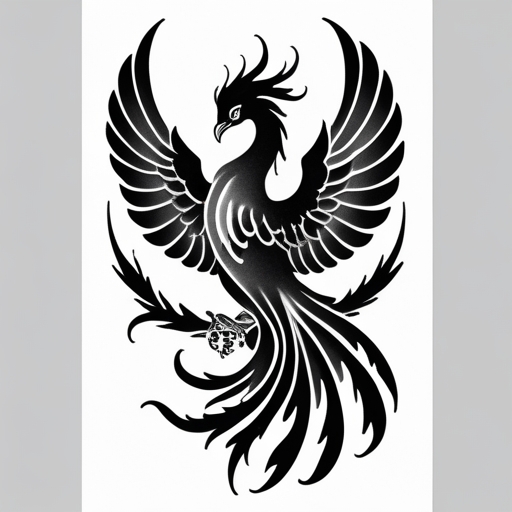 Phoenix’s Vow of Eternal Rebirth Tattoo idea