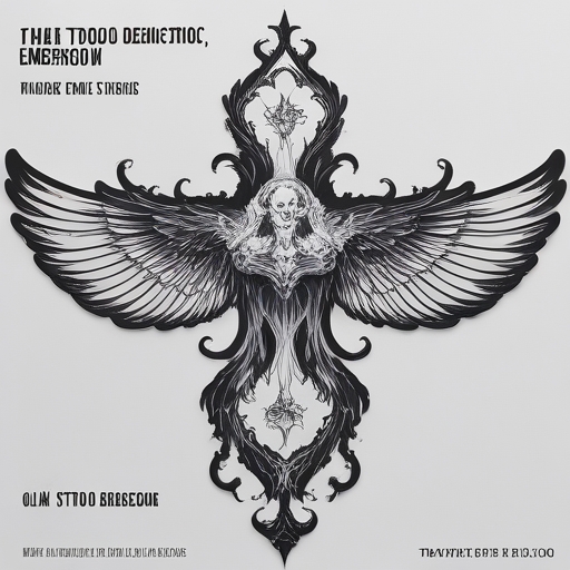 Whispers of the Eternal Emberstorm Tattoo idea