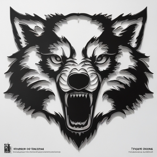 Crimson Path of the Wolf’s Soul Tattoo idea