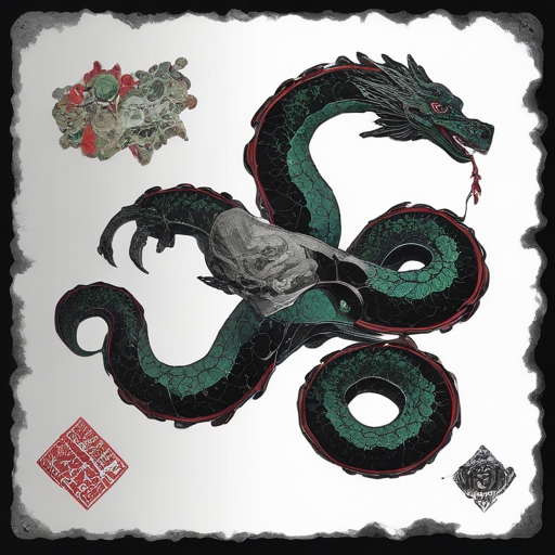 Silver Serpent’s Embrace of Hope Tattoo idea