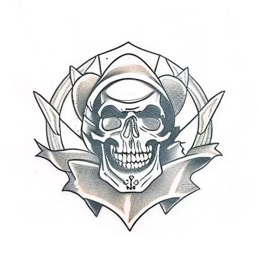 Skull Captain In Suite
