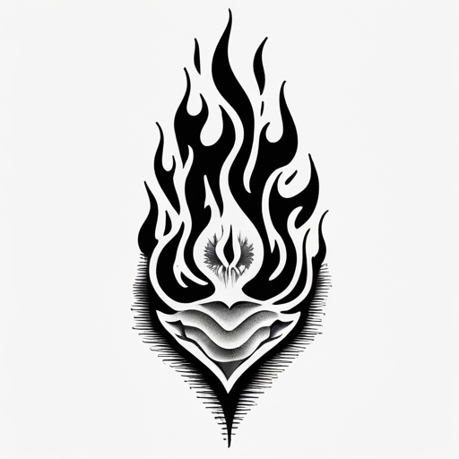 Sacred Firestorm of the Soul’s Call Tattoo idea