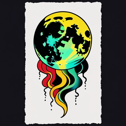 Whispers of the Moon’s Breath Tattoo idea