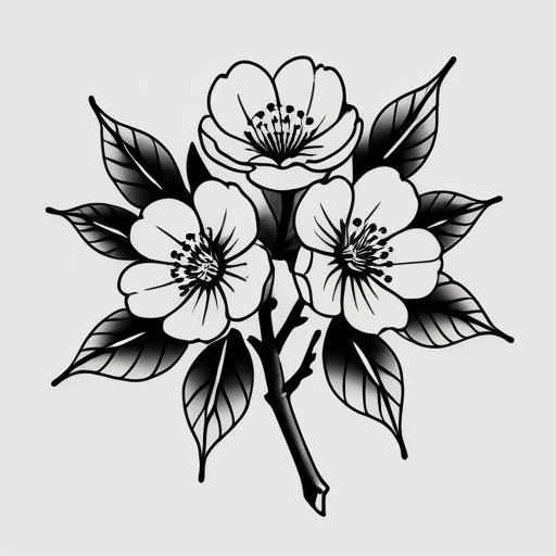 Blossom Tattoo idea