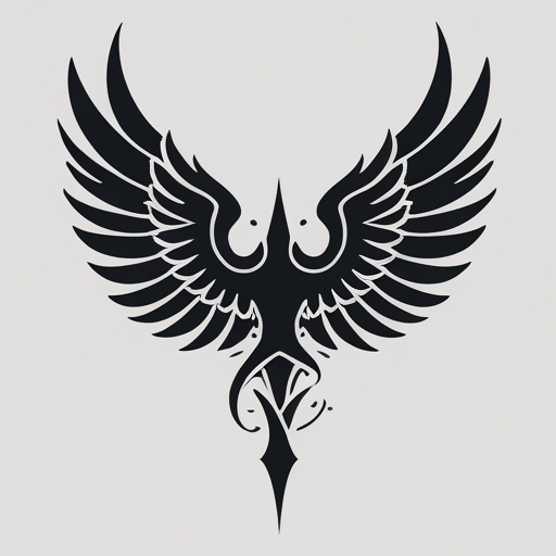 Wings of Shadow Tattoo idea