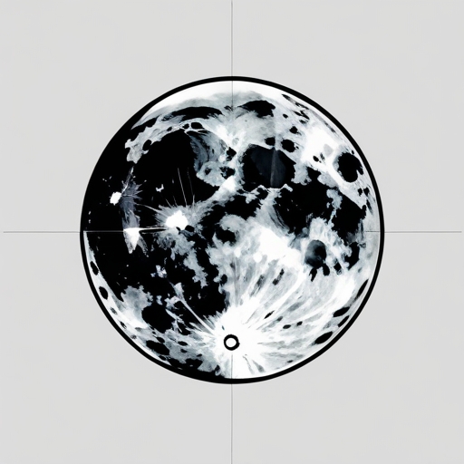 Crimson Radiance of the Moon Tattoo idea