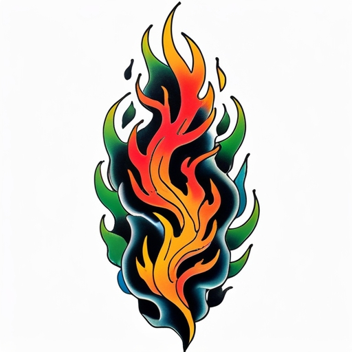 Sacred Firestorm of the Phoenix’s Breath Tattoo idea