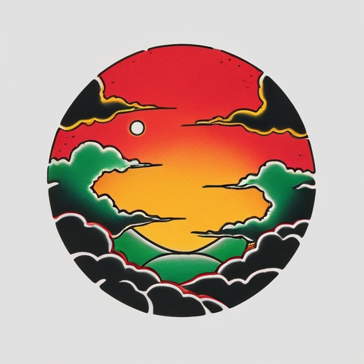 Celestial Dawn Tattoo idea