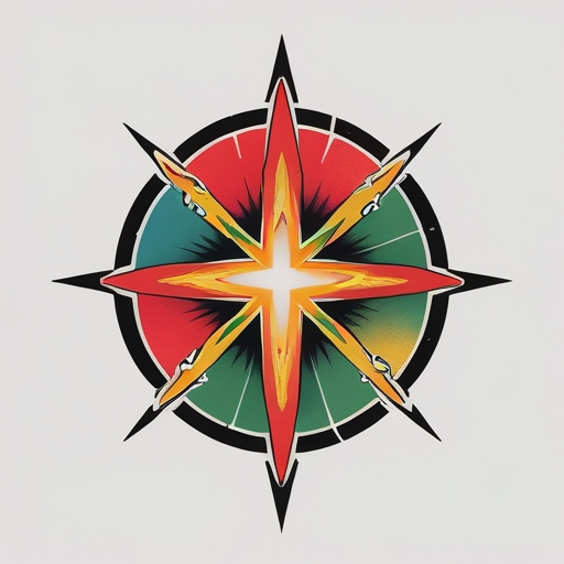 Sacred Ember’s Path of Light Tattoo idea