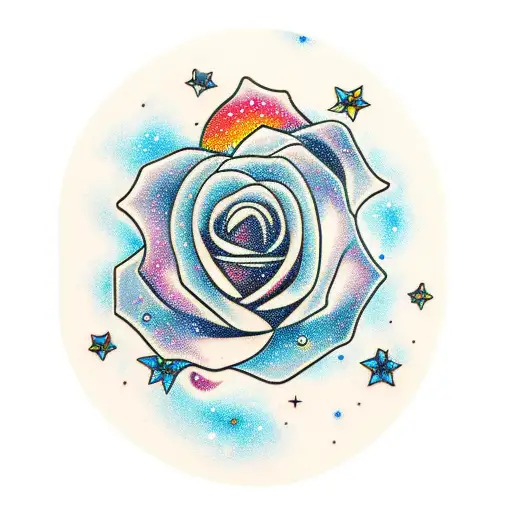 Galaxy Bear Rose