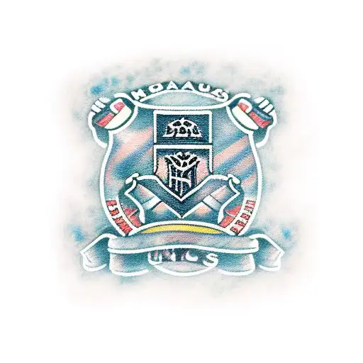 A Traditional-style Football Stadium With A Manchester United Women's Team Banner