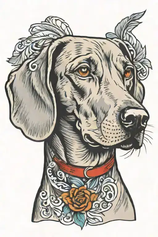 Weimaraner Dog