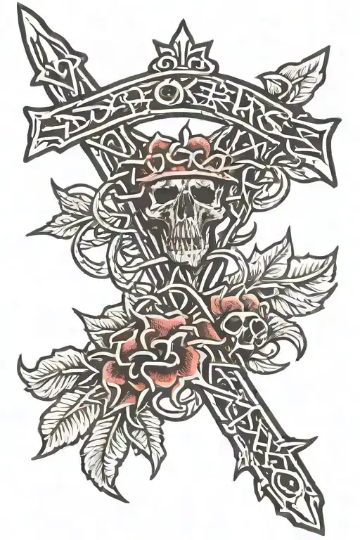 Crown Of Thorns With Name Judas In It