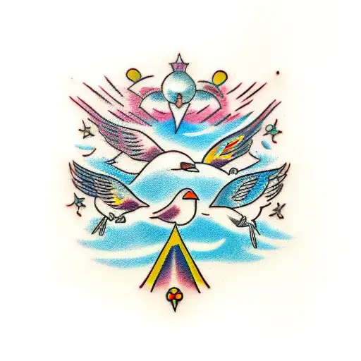 Flock Of Little Birds