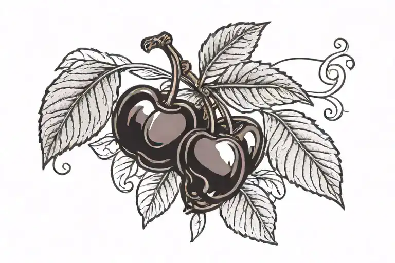 Cherries With Word Picker