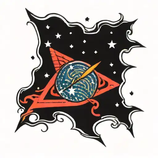 Starry Night And Berserk Symbol