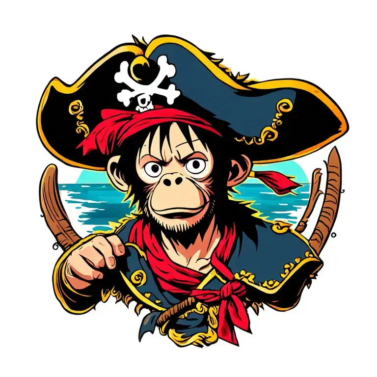 Pirate Monkey D Luffy