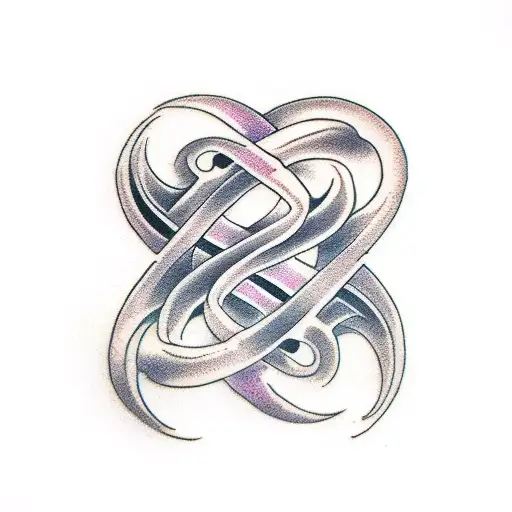 Infinity Symbol Made From Infinite Numbers