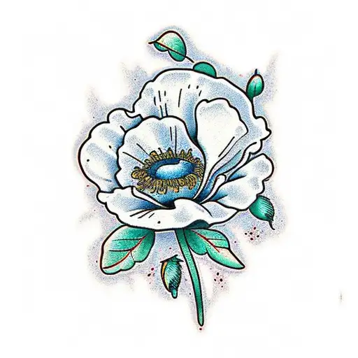 Poppy And Lily Flowers