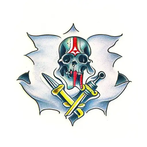 Dagger Throught Hearth