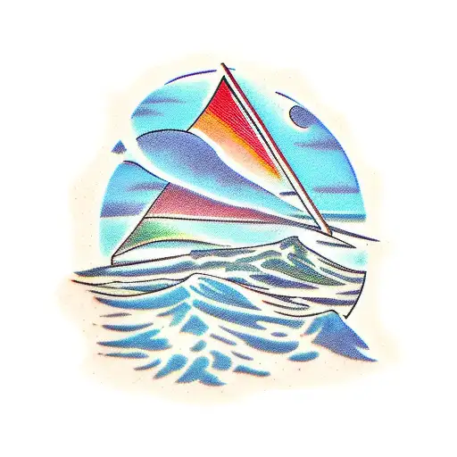 Landscape Of A Beach