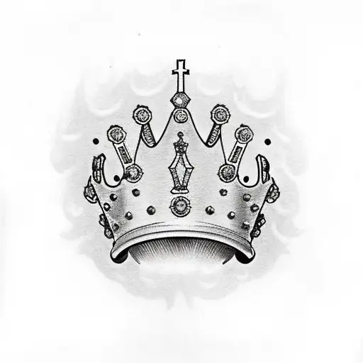 Roman Oak Crown With Words In The Center Of Crown Non Desistas Non Exieris