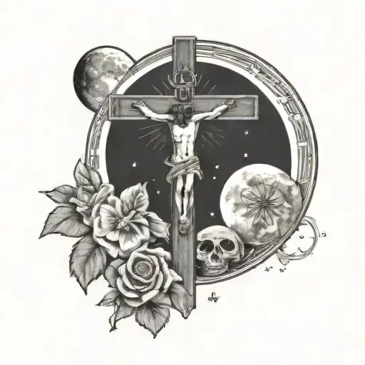 Crucifix Moon Phases