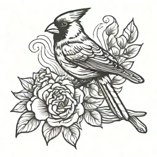 Cardinal Memorial For Grandma