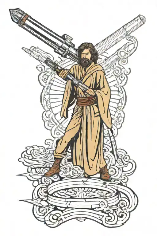 Western Jedi Lightsaber