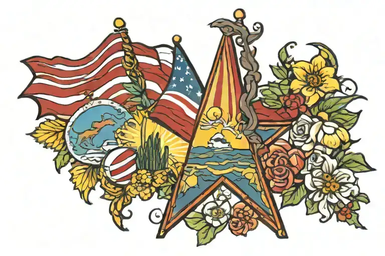 Arizona Flag California Flag Incorporated