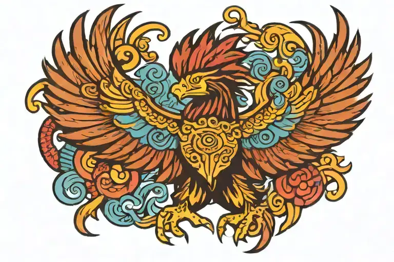 Mayan Phoenix Rising
